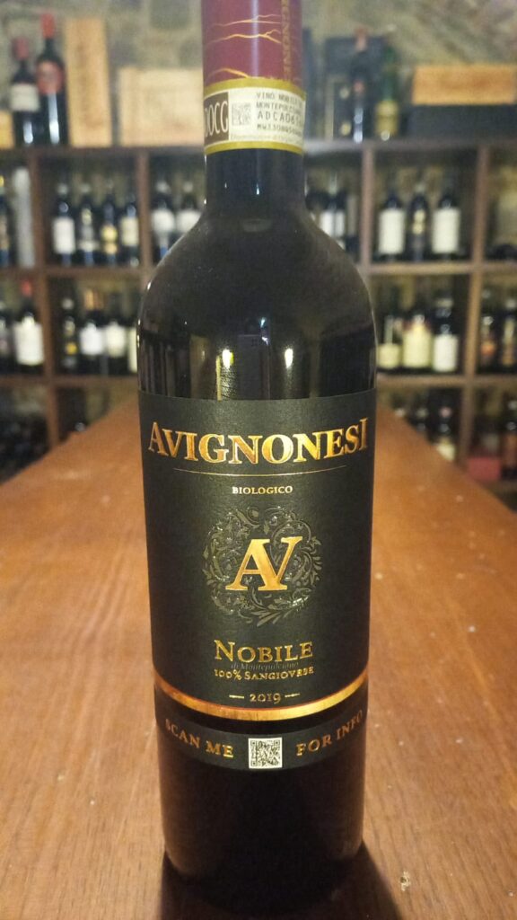 VINO NOBILE DI MONTEPULCIANO AVIGNONESI 2019