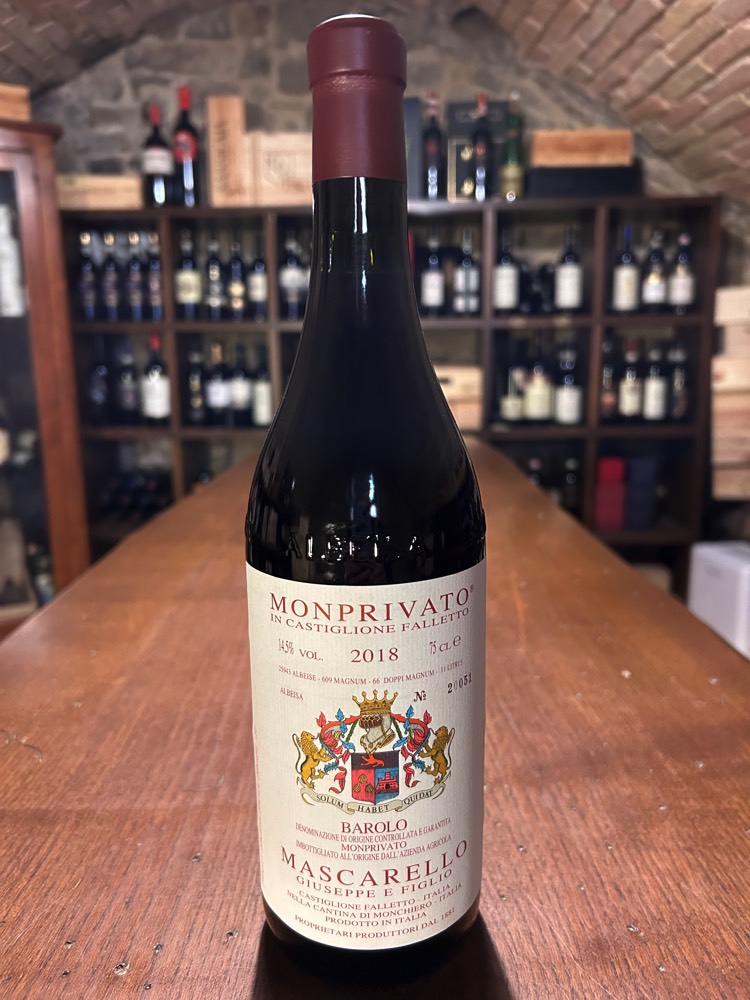 BAROLO GIUSEPPE MASCARELLO MONPRIVATO 2018