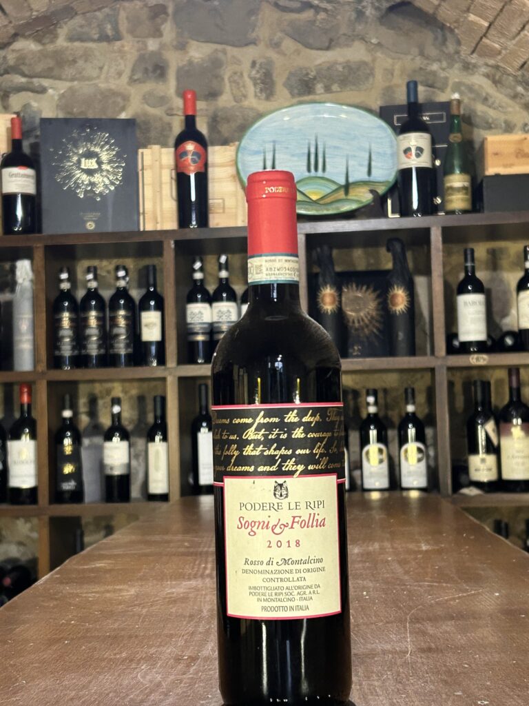 Rosso di Montalcino Le Ripi Sogni e Follia 2018