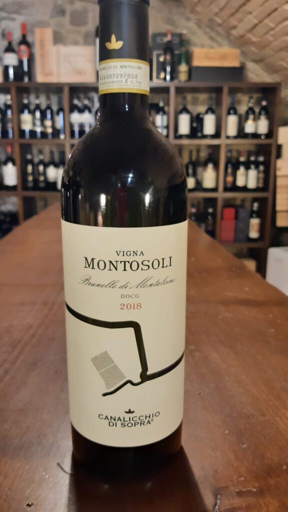 Brunello di Montalcino DOCG Canalicchio di Sopra Montosoli 2018