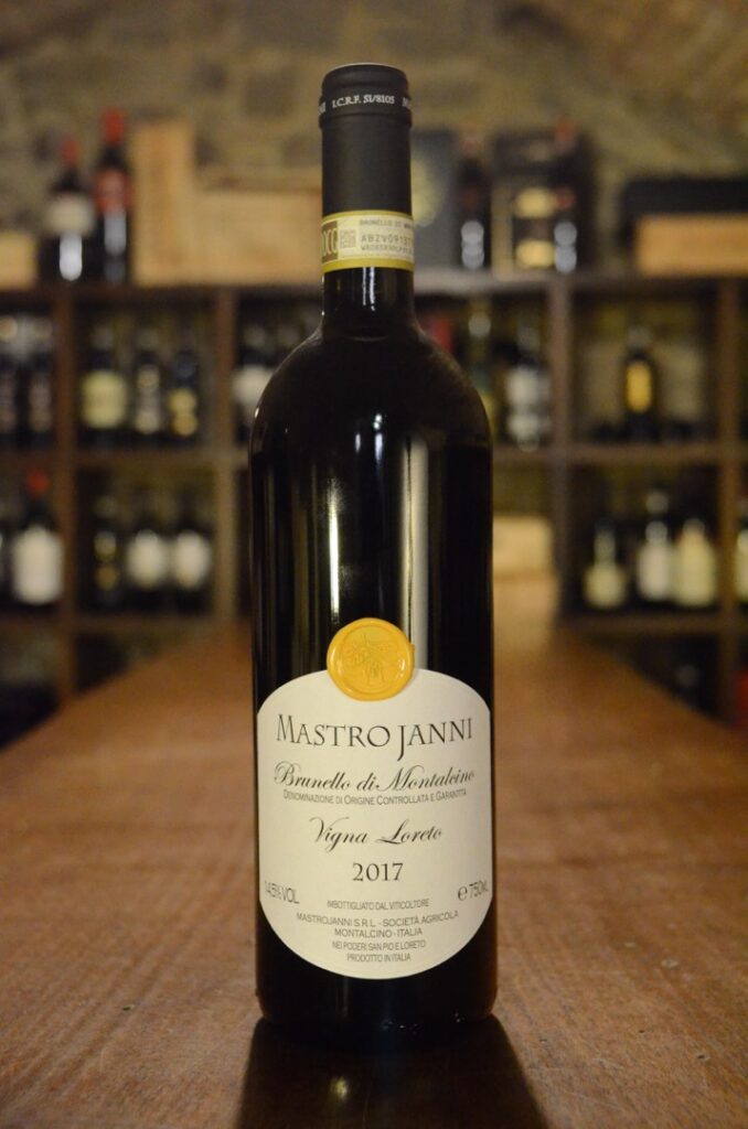 Brunello di Montalcino DOCG Mastrojanni Vigna Loreto 2017