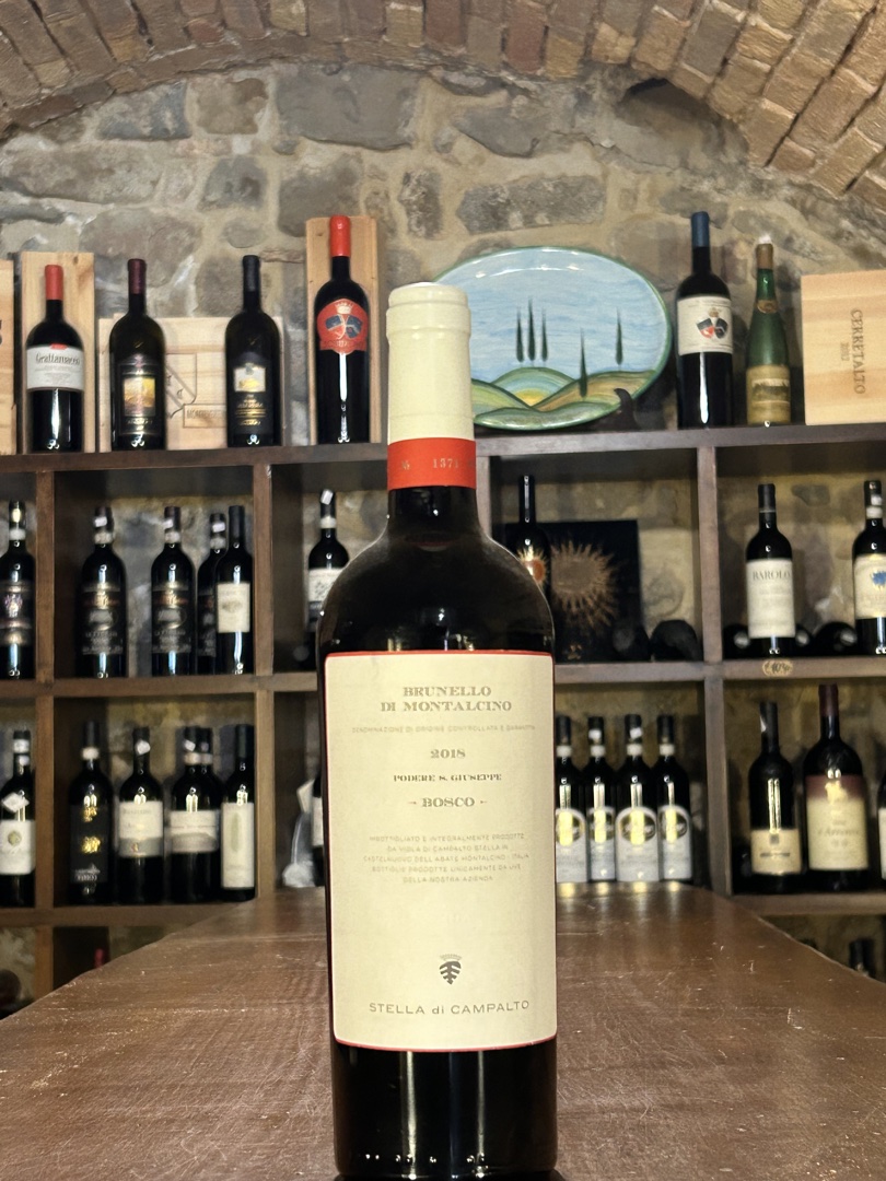 Brunello di Montalcino DOCG Stella di Campalto   Bosco 2018