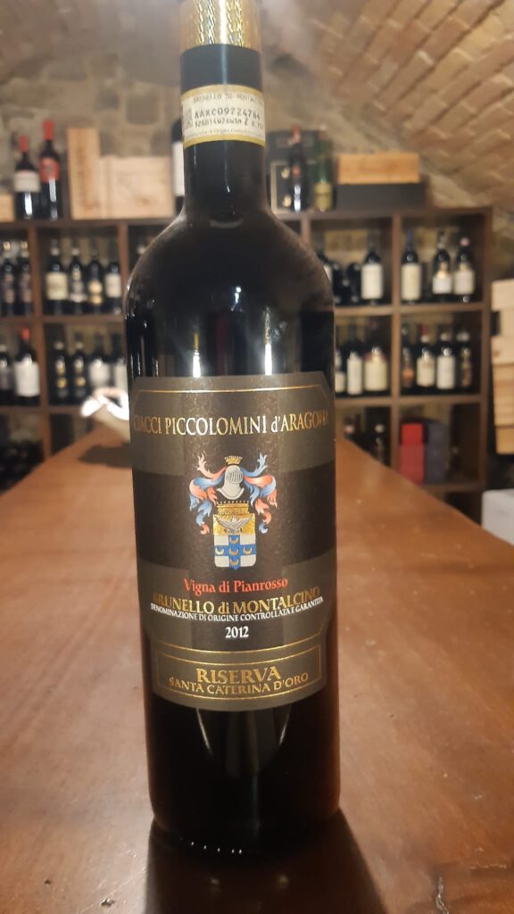 Brunello di Montalcino Riserva DOCG Ciacci Piccolomini Santa Caterina 2012